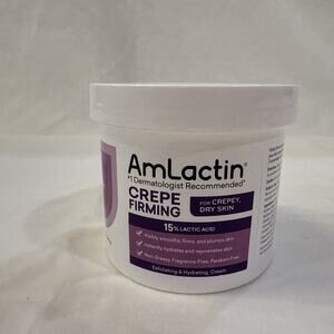 Amlactic Crepe Firming Cream - 12 Oz Body Cream with 15% Lactic Acid